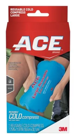 3M - 207517 - ACE Cold Pack ACE General Purpose Large 7 3/4 X 11 87/100 Inch Nylon / Polyester / Gel Reusable