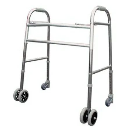 Patterson medical - 562288 - Bariatric Dual Release Walker Adjustable Height Aluminum Frame 700 lbs. Weight Capacity 34 to 38 Inch Height