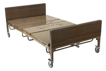 Drive Medical - 15302 - Electric Bed Bariatric 88 Inch Length Split Pan Deck 18-1/4 to 26-1/4 Inch Height Range