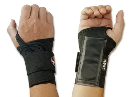 Ergodyne - 70106 - Wrist Support, Proflex 4000 Tan Rt Lg