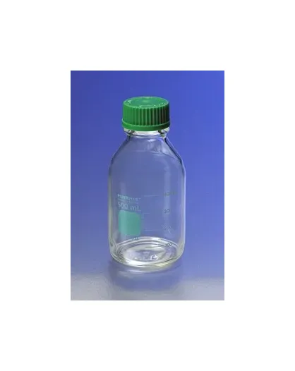 PANTek Technologies - PyrexPlus PVC-Coated - 616261L - Media Storage Bottle Pyrexplus Pvc-coated Round / Wide Mouth Polypropylene 1,000 Ml (32 Oz.)