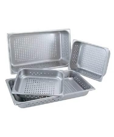 Medegen Medical Products - 30223 - Instrument Tray Half Size / Perforated Stainless Steel 10.38 X 12.75 X 2.5 Inch