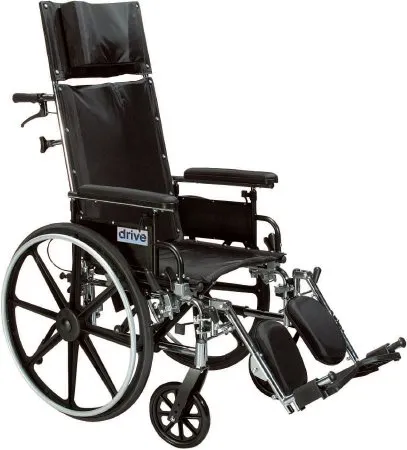 Drive Medical - drive Viper Plus - pl412rbdda - Lightweight Wheelchair drive Viper Plus Dual Axle Desk Length Arm Black Upholstery 12 Inch Seat Width Pediatric 250 lbs. Weight Capacity