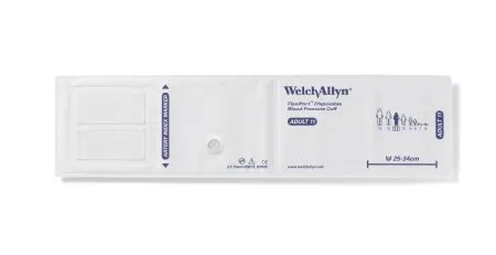 Welch Allyn - FlexiPort - SOFT-08 - Single Patient Use Blood Pressure Cuff Flexiport 12 To 16 Cm Arm Cloth Fabric Cuff Small Child Cuff