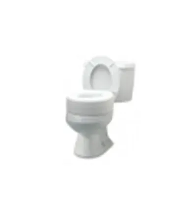 Graham-Field - 6909A - Raised Toilet Seat 4-1/2 Inch Height White 250 lbs. Weight Capacity