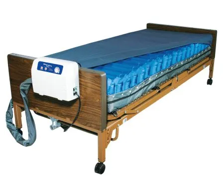 Drive Medical - Med-Aire Plus - 14029DP - Alternating Pressure Mattress Med-aire Plus Alternating Pressure System 8 X 36 X 80 Inch