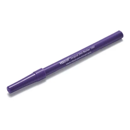 Viscot Industries - 1437-500 - Surgical Skin Marker Viscot Gentian Violet Regular Tip Without Ruler Nonsterile
