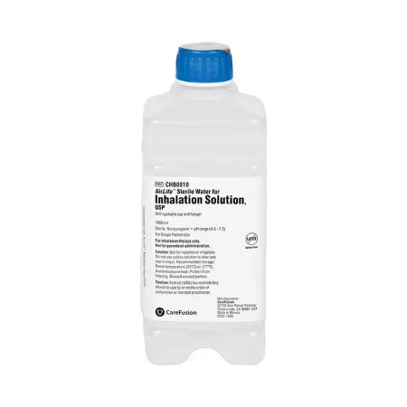 VyAire Medical - AirLife - CHB0010 -   Respiratory Therapy Solution Sterile Water Solution Bottle 1 000 mL