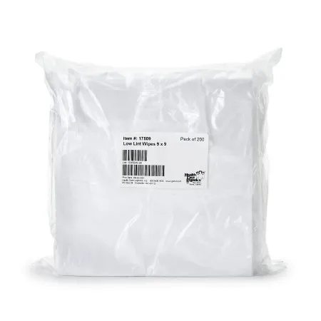 Health Care - Health Care Logistics - 17509 - Task Wipe Health Care Logistics White NonSterile 9 X 9 Inch Disposable