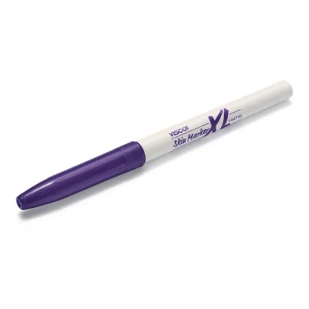 Viscot Industries - Viscot XL - 1447XLSR-10 - Prep Resistant Skin Marker Viscot Xl Gentian Violet Regular Tip Ruler Sterile