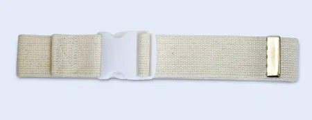 New York Orthopedic - From: 9503W-60 To: 9506-72-10 - Gait Belt 60 Inch Length Natural Color Cotton