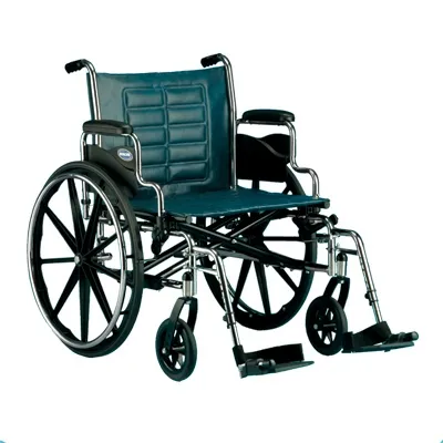 Invacare - From: T420RDA To: T420RFA  Tracer IVTracer IV Wheelchair 36" H x 29" W x 30" D, 20" W x 18" D Heavy Duty Frame, Fixed Height Conventional Full Arms, 350 lb/450 lb Weight Capacity