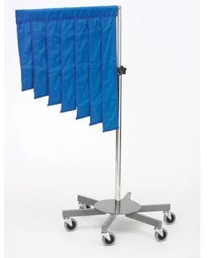Newmatic Medical - 5259 - X-ray Standard Porta-shield 24 X 24 X 36 To 60 Inch, Adjustable From 40 To 64 Inch