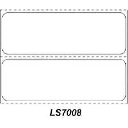 Precision Dynamics - PDC - LS7008 - Blank Label Pdc Chart Tab White 1 X 3 Inch