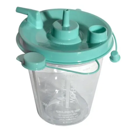 Sunset Healthcare Solutions - Sunset Healthcare - RES023S -  Suction Canister  800 mL Sealing Lid