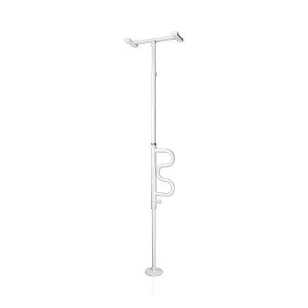 Stander - 1100-B - K Security Pole with Curved Grab Bar, Each