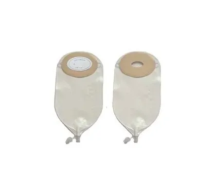 Nu-Hope - Nu-Flex - From: 8835-CF To: 8835-CF-C - Nu Flex Nu Flex Oval Urine Pre Cut Pouch Custom 3/4" x 1 1/8" Opening. Durable Vinyl Strong and Lightweight.