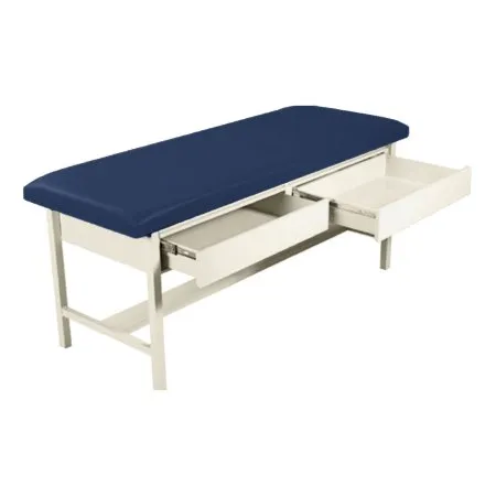 UMF Medical - 5585 - Treatment Table  5585  Adjustable Backrest  Seamless Upholstered Top  Paper Roll Holder  350 lb weight capacity  5 yr warranty  Available in 16 Colors  -DROP SHIP ONLY-