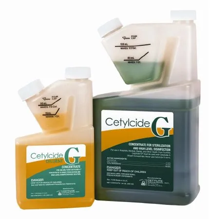 Cetylite - Cetylcide-G - 0122 - Glutaraldehyde High-level Disinfectant Cetylcide-g Activation Required Liquid Concentrate 32 Oz. Bottle Max 28 Day Reuse