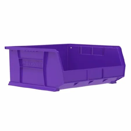 Akro-Mils - Akrobins - 30250PURPL - Storage Bin Akrobins Purple Plastic 7 X 14-3/4 X 16-1/2 Inch