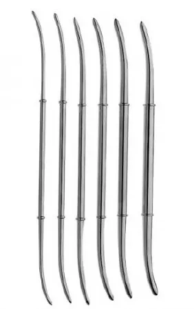 V. Mueller - GL1461-005 - Uterine Dilator 17 Fr. / 18 Fr. Hank 10-1/2 Inch Length Stainless Steel