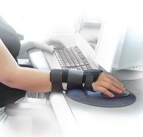 Alimed - Freedom CTS Grip-Fit - 2970002062 - Wrist Splint Freedom Cts Grip-fit Neoprene / Nylon / Plastic Left Hand Blue Large
