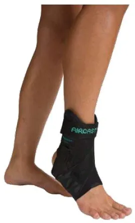 DJO - AirSport - 81-02MLL - Ankle Support Airsport Large Pull-on / Hook And Loop Closure Male 11-1/2 To 13 / Female 10 To 14-1/2 Left Ankle