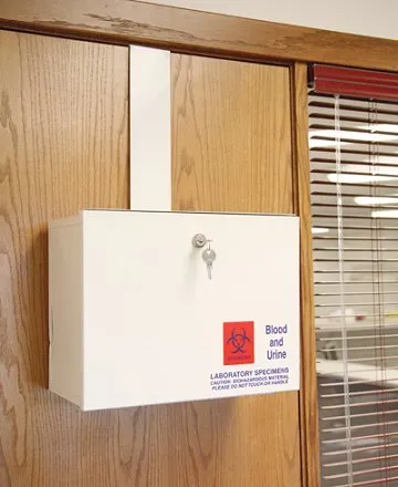 Health Care Logistics - Over-the-Door - 3737 - Insulated Specimen Lock Box Over-the-door