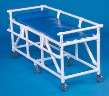 IPU - TSG700 - Transport Mobile Shower Bed Adjustable Height 500 lbs. Weight Capacity