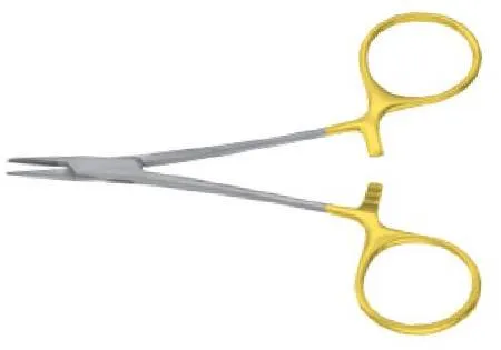 Integra Lifesciences - PM-2414 - Needle Holder 5-1/4 Inch Length Delicate, Smooth Jaw Finger Ring Handle