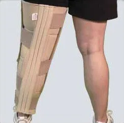 Professional Products - 01259-B-20-01 - Knee Immobilizer One Size Fits Most 20 Inch Length Left Or Right Knee