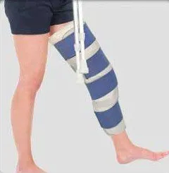 Professional Products - 01259-B-24-01 - Knee Immobilizer One Size Fits Most 24 Inch Length Left Or Right Knee