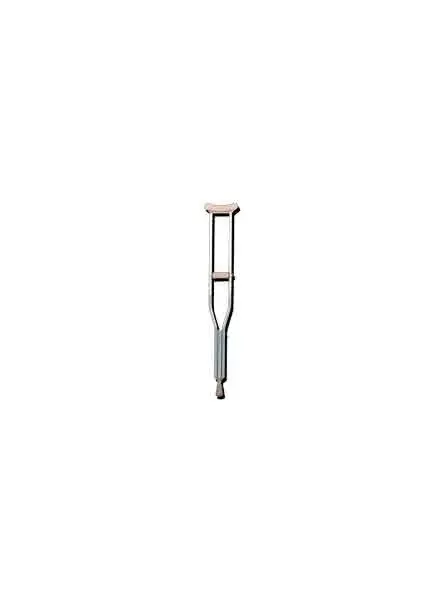 Carex Health Brands - A976-00 - Aluminum Adult Push Button Crutches, 45" - 52"