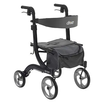Drive Devilbiss Healthcare - From: 43-3012 To: 43-3015  Drive   Nitro Euro Style Rollator Rolling Walker