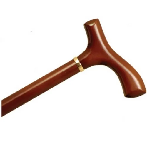 Alex Orthopedics From: MP-05010 To: MP-06019 - Wood Cane With Fritz Handle And Collar Derby Ladies