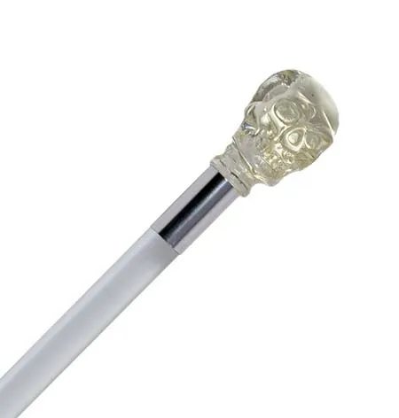 Alex Orthopedics - From: MP-12200 To: MP-12255  Lucite Cane With Skull Lucite Grip
