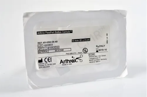Arthrex - AR-6592-06-40 - ARTHREX PASSPORT BUTTON CANNULA: 6MM ID - 4.0CM (BOX FO 5)