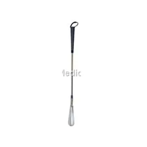 Briggs - 640-8112-0000 - Long Handle Shoe Horn with Flexible Head, 24", Flexible, Chrome Plated Shaft, Slip Resistant.