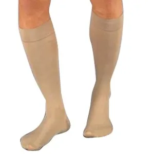 BSN Jobst - 114740 - Compression Stockings JOBST? Relief? 30-40mmhg Knee High Large Full Calf Black Closed Toe 1-pr