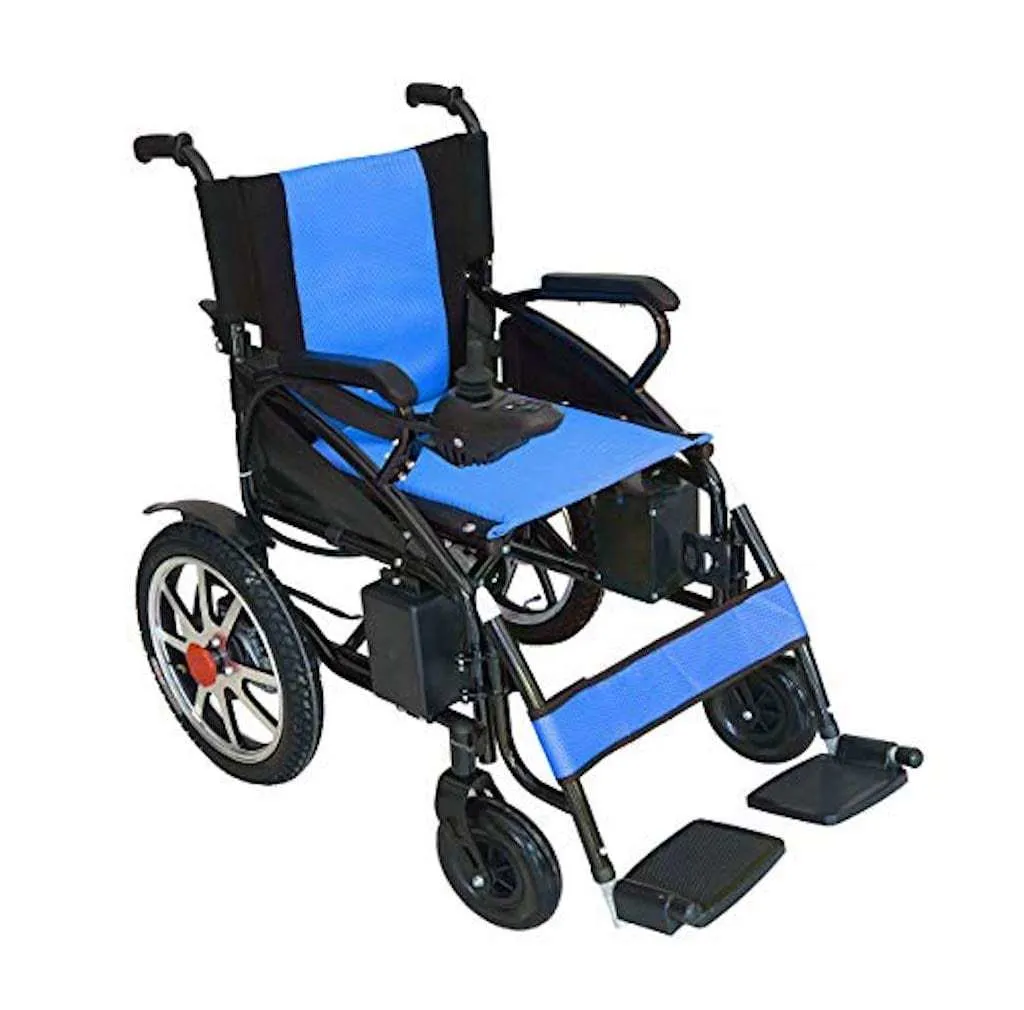 Buvan - From: 6011-BLUE To: 6011-RED - Comfy Go Electric Wheelchair