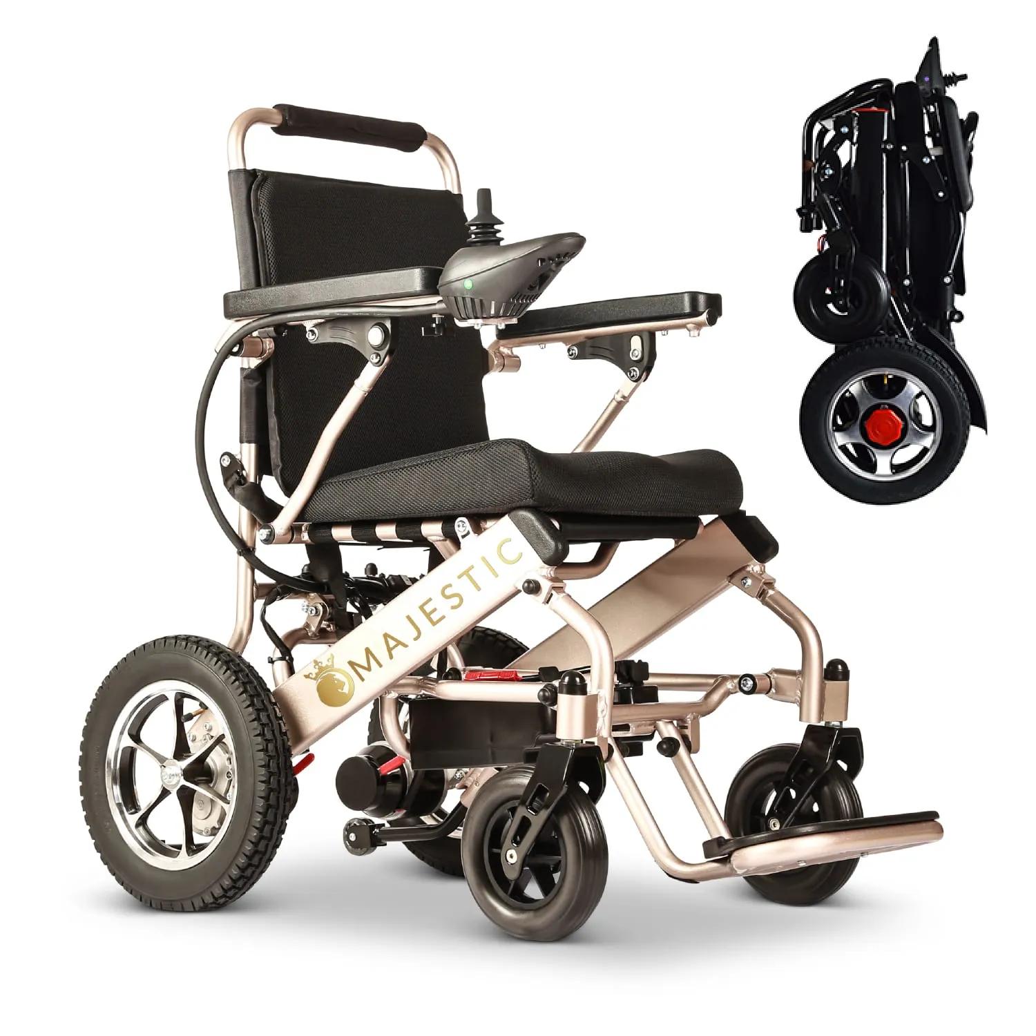 Buvan - 6017001-Bronze - Remote Control Electric Wheelchair