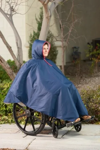 CareActive - 9661-0-FOR - Wheelchair Wiinter Poncho Forest