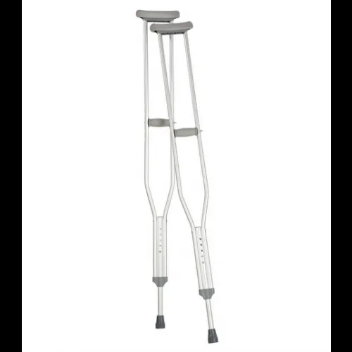 Carex Health Brands - A977-00 - Aluminum Youth Push Button Crutches, 37"-45"