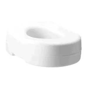 Carex Health Brands - B302-C0 - Raised Toilet Seat 5" H x 15" W x 16" D, 300 lb Weight, 4-1/2 lb Weight