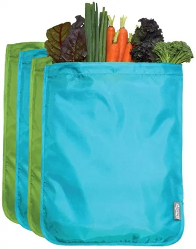 ChicoBag - From: 235761 To: 235762 - Reusable Produce Bags Moisture Lock, Bachelor Button