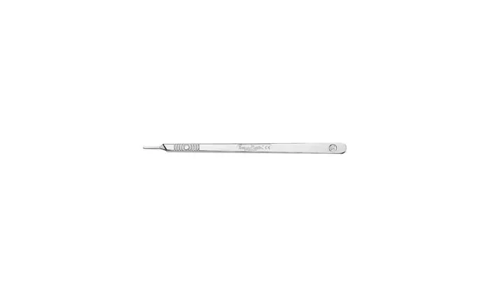 Cincinnati Surgical - 073L - Surgical Handle  Stainless Steel  Fits Blades 6-16  Size 3  Long -DROP SHIP ONLY-