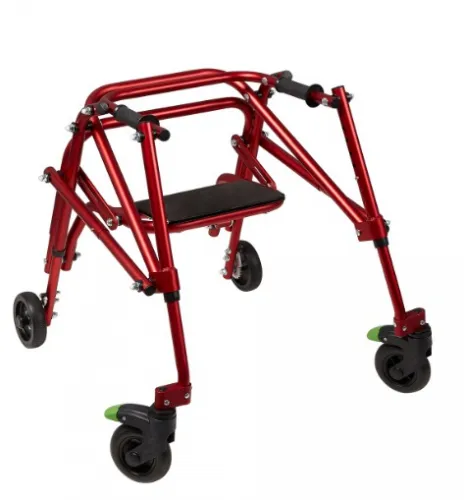 Circle Specialty - KP520R - 4-wheeled Pediatric Walker With Flip-up Seat