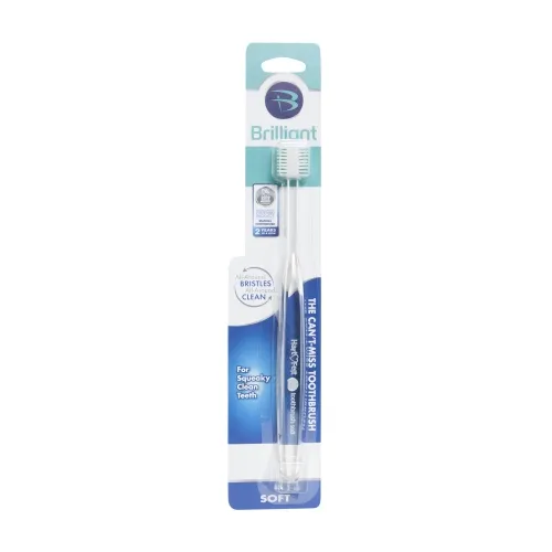 Compac Industries - 10502NC-24 - Brilliant Soft Toothbrush (Narrow Card)