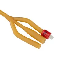 Cardinal Health - Dover - 8887688201 -   Silicone Elastomer Coated Latex Foley Catheter, 5 mL, 3 Way, 20 french.