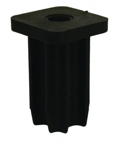 Dalton Medical - From: BED-PLUG To: BED-PLUG-2 - Caster Holder with hole  Fits B2000/B3000/BED2100/BEDL2200